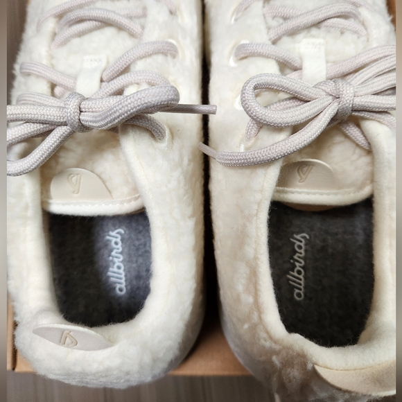 Allbirds Mens' Wool Runner Fluff Running Shoes ~WHITE ~Size 11 **NEW - Picture 5 of 12